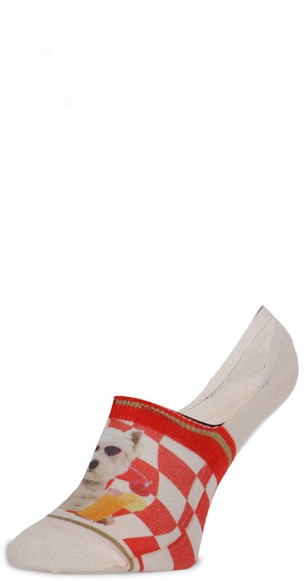 XPOOOS dames footies cocktail hour multi - 35-42