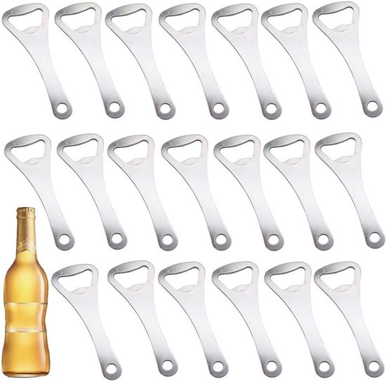 CWYW 20 stuks gepersonaliseerde flesopeners voor huwelijksfeest, huwelijksgunsten voor gast, aangepaste flesopener sleutelhangers, kleurrijk, zakformaat, aluminium