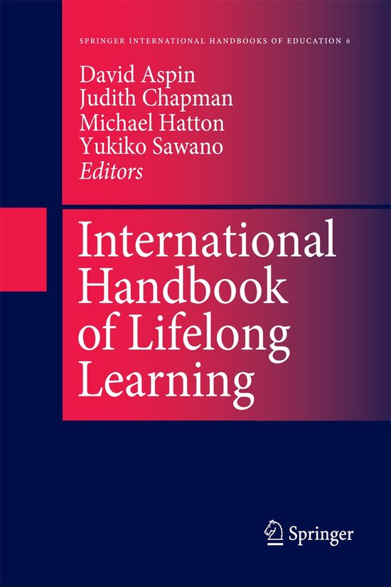 International Handbook of Lifelong Learning - cover
