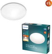 Bol.com Philips Shan plafonnière - met sensor - warmwit licht - 12 W aanbieding