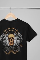 Oversized shirt - Unreal - Wurban Wear | T-shirt | Merk kleding | Unisex tshirt | Streetwear | Pump cover | Techno outfit | Merk shirt | Gym shirt | y2k | Techwear | Urban | Grote maten | T-shirt heren | T-shirt dames | Zwart
