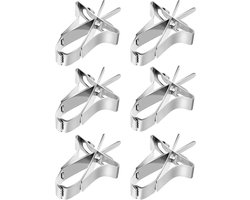 Allecto Plus - Vogels Voedsel Houder met Voedsel Clip voor Papegaaien en Hamsters - 5 stuks