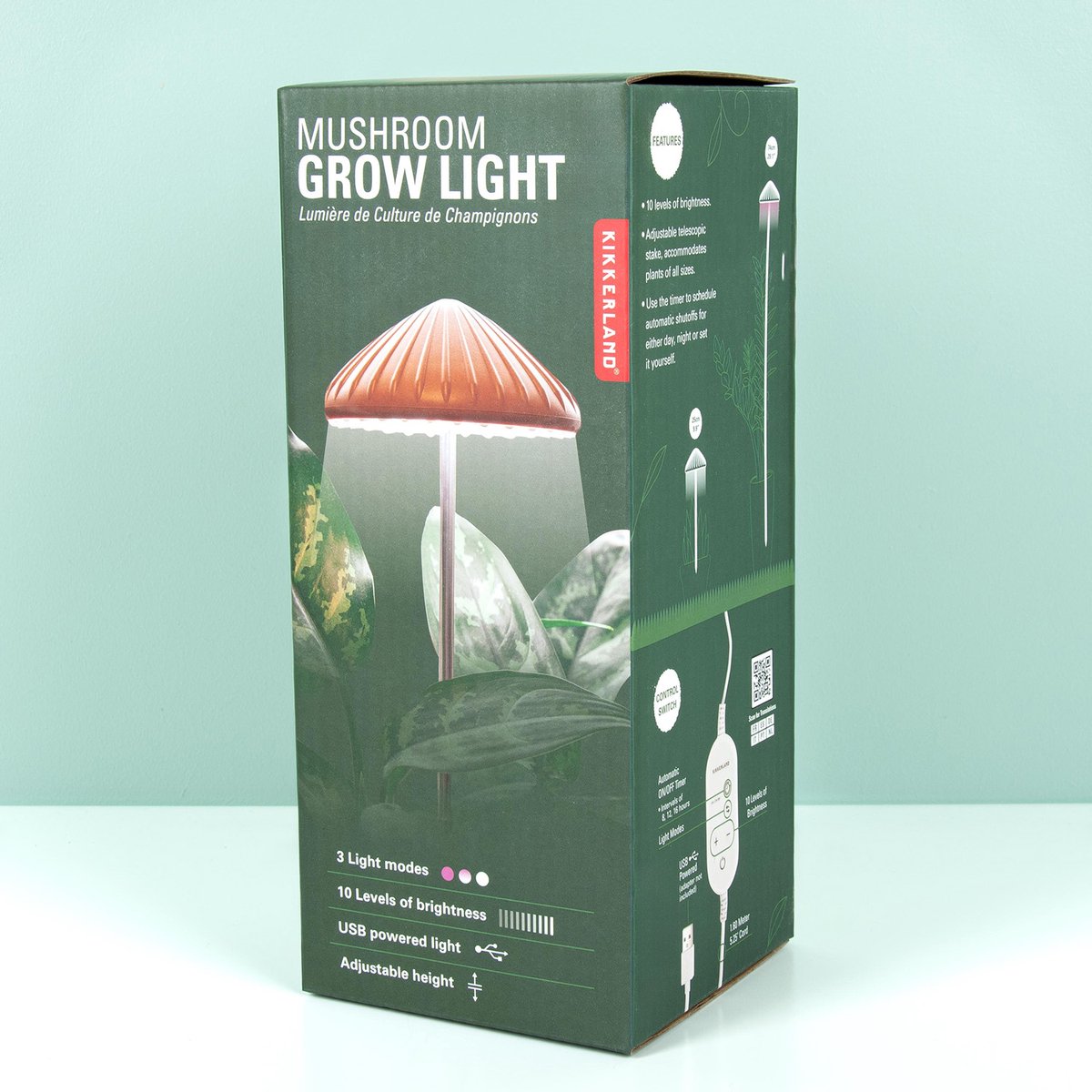 Kikkerland Mushroom Grow Light