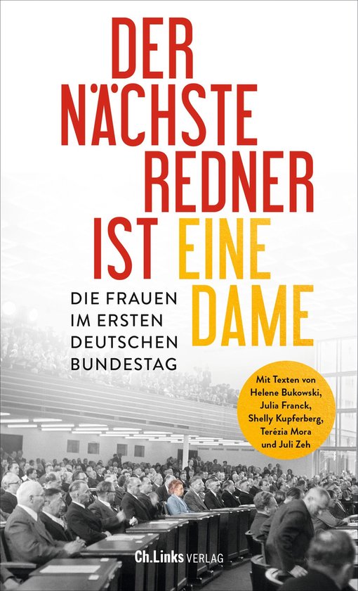 Der nächste Redner ist eine Dame - cover