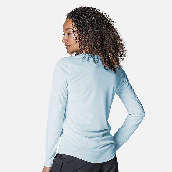 SKINSHIELD - T-shirt UV Repreve à manches longues pour femme - Protection solaire FACTEUR 50+ - Résistant aux UV - M