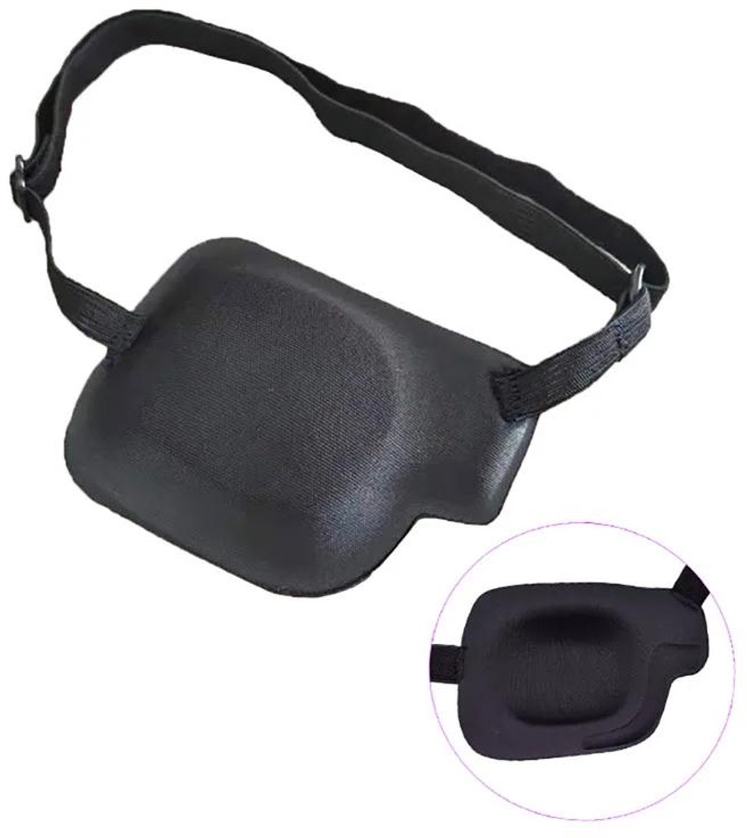 Eyepatch Zijde Roze - Ooglapje Medisch Gebruik - Ultrasoft - Ogen