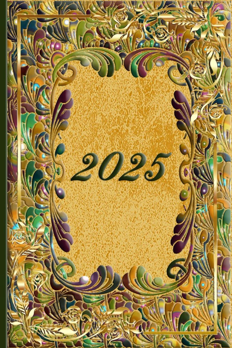 Kalender 2025 Wochenkalender A5 - elegant en stijlvol