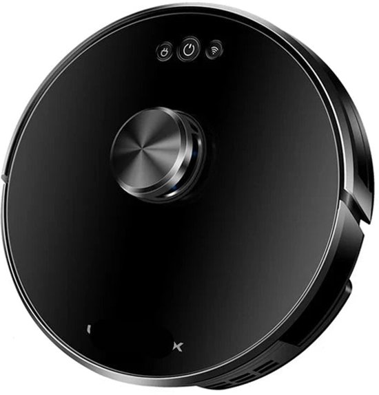 Robot Stofzuiger - Met Dweilfunctie - Dubbele Zijborstels - Roborock - VacuummachinesRobotstofzuiger met Dweilfunctie - Geschikt voor Huisdieren - Zwart