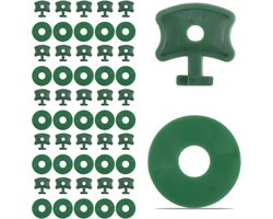 Inovra Plus - Voor kas accessoires en fixatie: 100 stuks twist clips voor kas isolatie en beveiliging