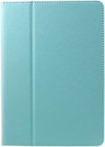 Shop4 - iPad 10.2 (2019/2020) Hoes - Book Cover Lychee Licht Blauw