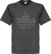 Manchester United Kings Of England T-Shirt 2012-2013 - S