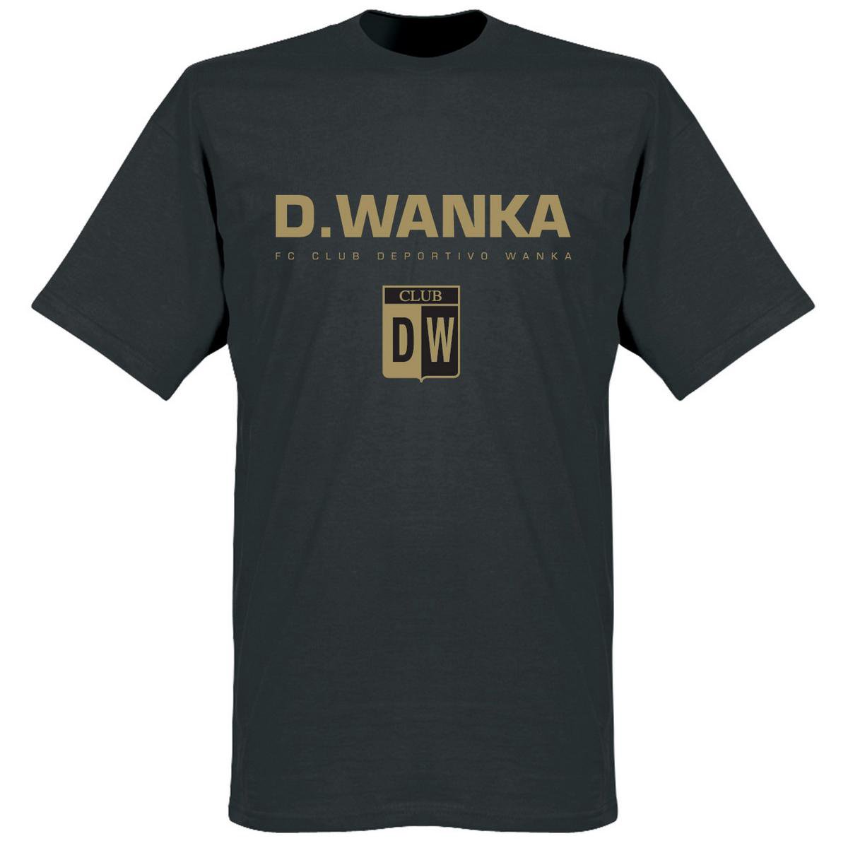 Deportivo Wanka T-Shirt - Zwart - XXL