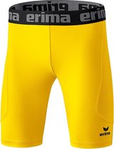 Erima Elemental Tight - Thermoshort  - geel - 140