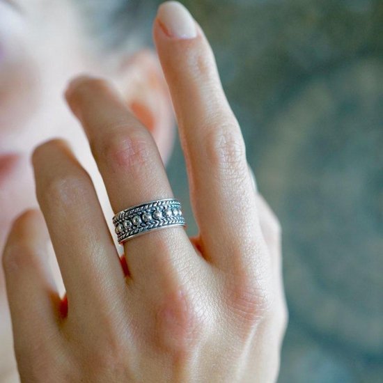Zilveren Bali ring 'Lovina' | bol.com