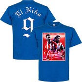 Torres El Nino 9 Atletico Legend T-Shirt - Blauw - M