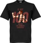 Ronaldo 100 El Rey T-Shirt  - XS