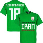 Iran A. Jahanbakhsh 18 Team T-Shirt - Groen - XS