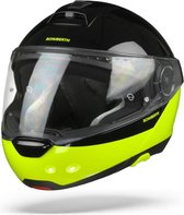 Schuberth C4 Pro Swipe Systeemhelm - Motorhelm - Fluor Geel - Maat XXXL