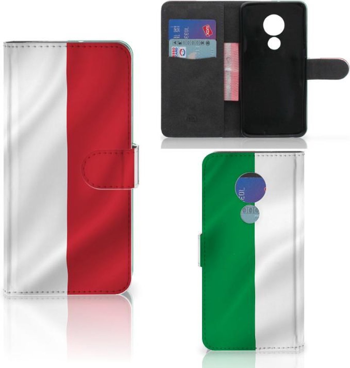 Motorola Moto G7 Power Bookstyle Case Italië