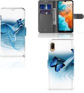 Huawei Y6 (2019) Telefoonhoesje met Pasjes Vlinders