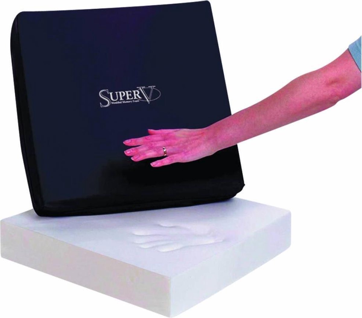 Designer Super V zitkussen - 40 x 40 x 8 cm - Harley