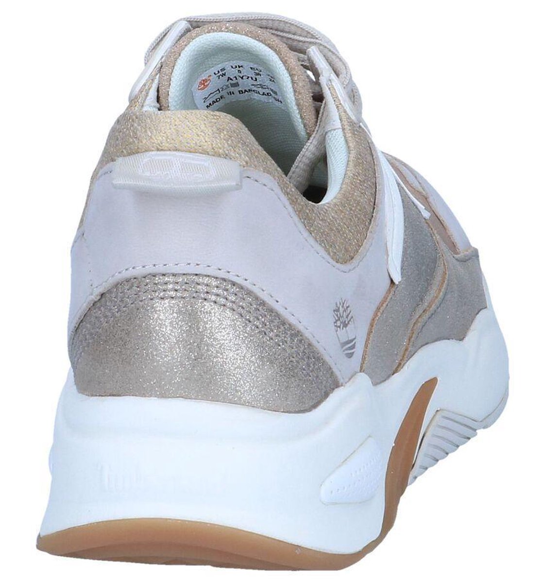 Timberland Delphiville Dames Sneakers - Goud - Maat 39 | bol.com