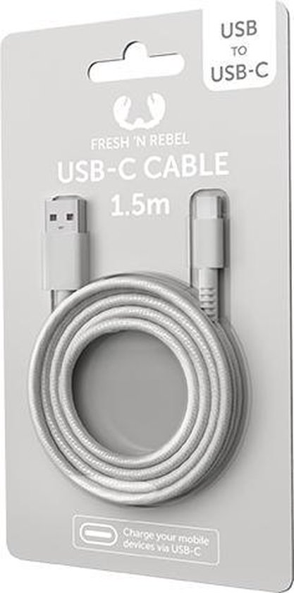 Câble de chargement USB-C vers USB-C Fresh 'n Rebel