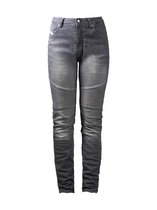 JOHN DOE BETTY BIKER LIGHT GREY XTM MOTORCYCLE JEANS-27/32 - Maat - Broek