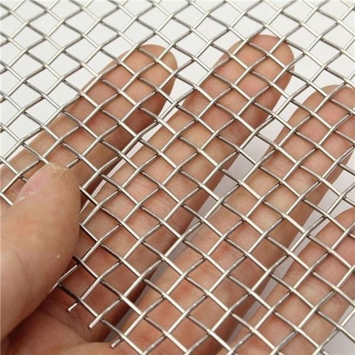 Huichelaar Gelijk lekkage 210 × 300 mm roestvrij staal 5 mesh filter watergaas gaas filtratie geweven  draad | bol.com