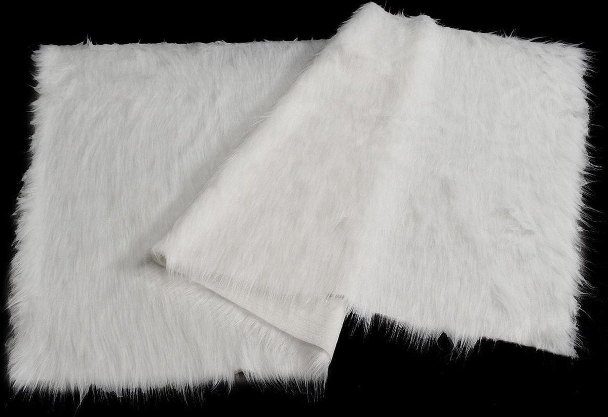 Imitatiebont Stof Shaggy Pluche Pluizig Faux Bont Stof 170 × 50 Cm Lange Stapel Mongoolse Schapen Fuzzy Stof Voor Stoel Cover Seat Cushion Pad Diy Craft Backdrops Cosplay Decoratie(Color:9 grey