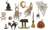 Sizzix Thinlits Die Set - 16PK Frightful Things 664209 Tim Holtz