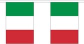 2x Buiten vlaggenlijnen Italie - 300 cm - slinger