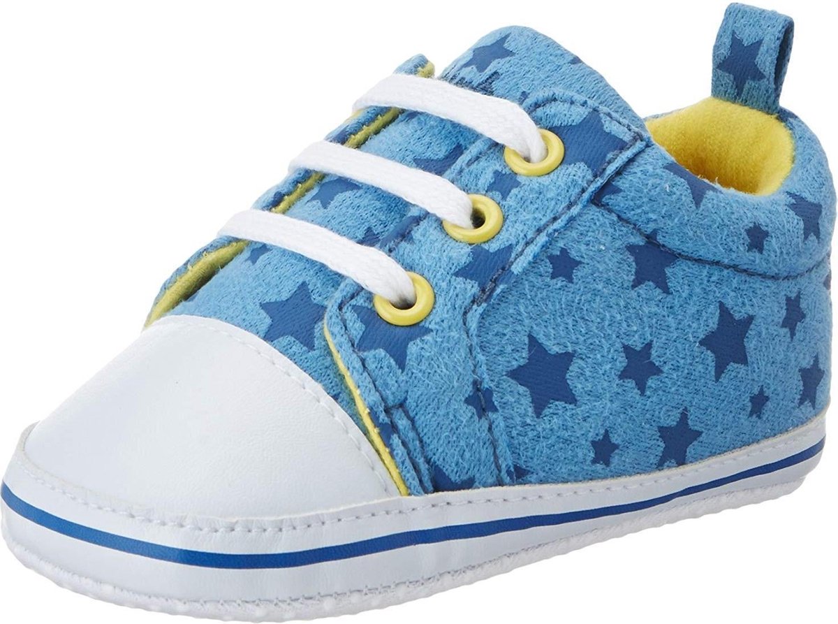 Playshoes Babyschoenen Stars Junior Lichtblauw
