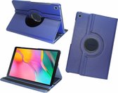 Samsung Galaxy Tab A 10.1 2019 - 10.1 inch - Draaibare Book Case Bescherm Cover - Blauw