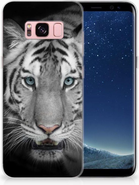 Marco Polo regeren Golven Samsung Galaxy S8 Backcover Tijger | bol.com