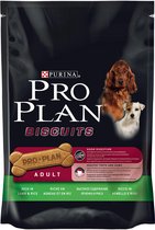 PRO PLAN HOND ADULT - Biscuits Lam&Rijst - hondensnacks - 400 g