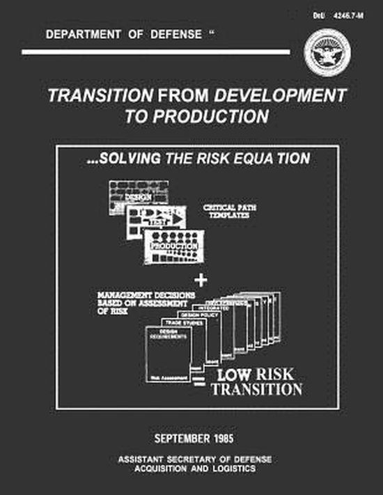 Transition From Development to Production | 9781482563870 | Department ...