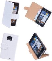 Bestcases Vintage Creme Book Cover Samsung Galaxy S2 Plus