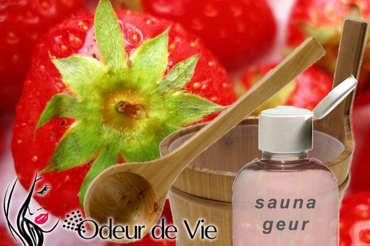 Saunageur Opgiet Aardbei 100 ml