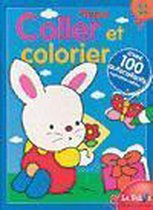 Pinpin coller et colorier bleu (3-5 ans)