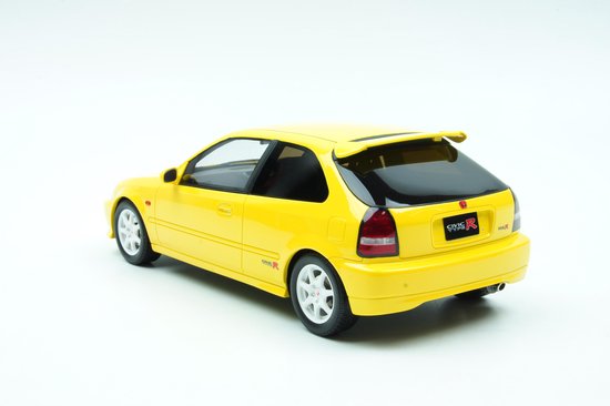 Kwestie helper stel voor Otto Models Honda Civic Type-R Geel 1/18 | bol.com