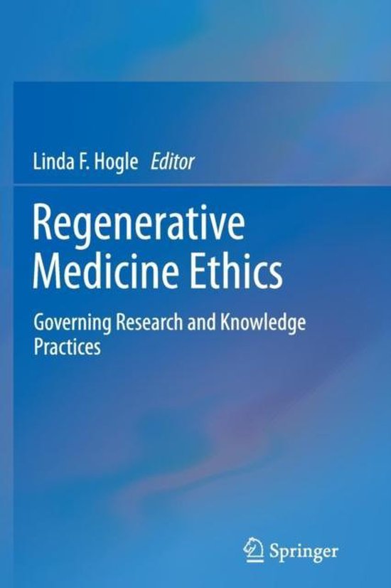 Regenerative Medicine Ethics - cover