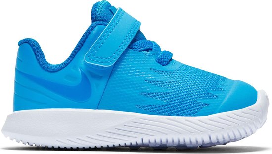bol.com | Nike Star Runner Sneakers - Maat 21 - Unisex - blauw/wit