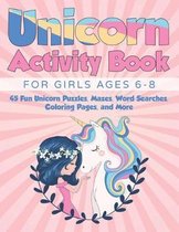 Unicorn Activity Book for Girls Ages 6-8
