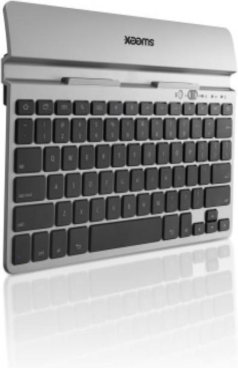 winkel Revolutionair Zee Bluetooth Toetsenbord / Keyboard met stand voor Hema H8, oplaadbaar, zwart  , merk... | bol.com