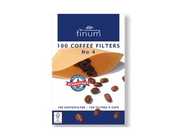 Finum Koffiefilters Nr 4 - Set-100
