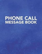 Phone Call Message Book
