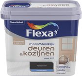 Flexa Mooi Makkelijk - Deuren en Kozijnen - Mooi Zwart - 750 ml