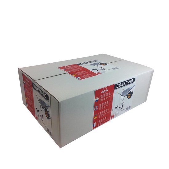 FORT BOXER-90 v2.0 2ply - Luchtband - 90L - gedemonteerde kruiwagen in doos van Fort — afbeelding 4