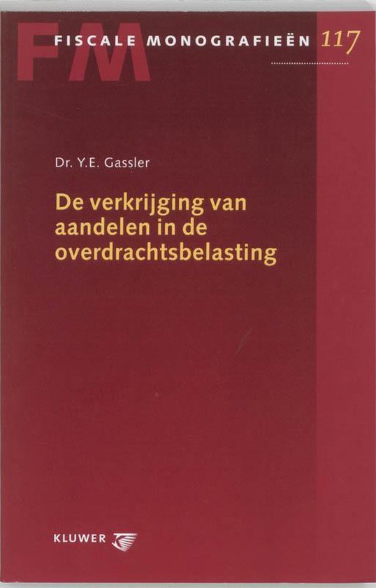 Heffing Van Overdrachtsbelasting Bij Verkrijging Van Aandele ... - cover